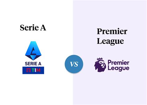 premier league serie a